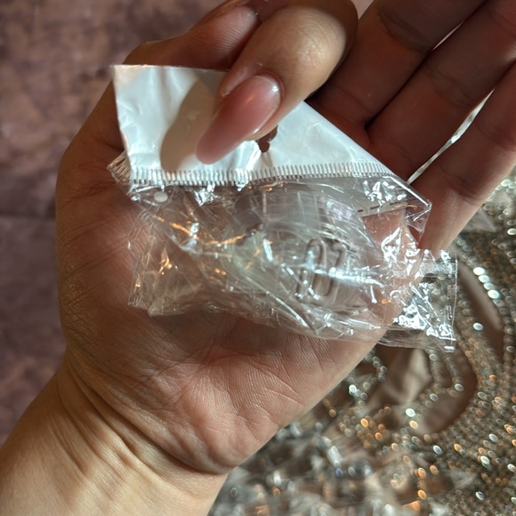 Mew Mews Silver Strapless Dress - Picture 8 of 15